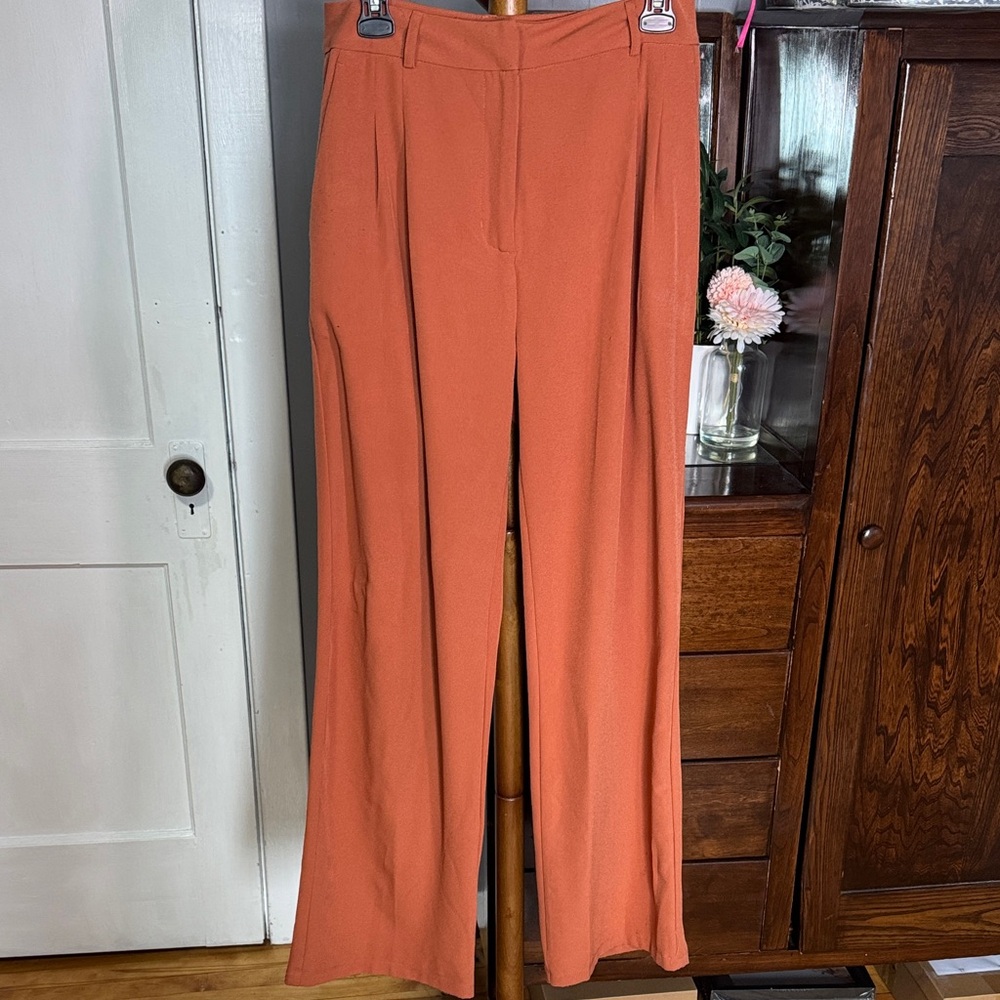🧡 Shinestar Wide-Leg Trousers — Size M